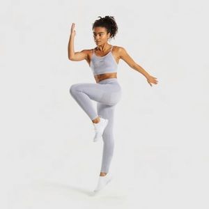 Gymshark Flex Steel Blue Charcoal Set